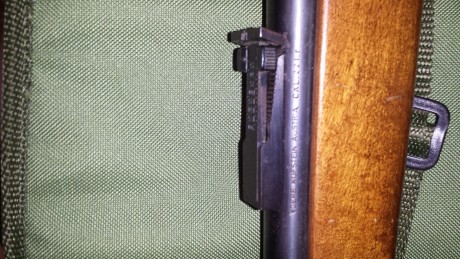 Cambio carabina Voere semiauromatica  de calibre 22 Lr con dos cargadores por escopeta paralela de caza 00