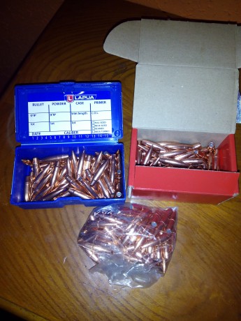 Por la venta de mi izhmas y no poder usarlas vendo estas puntas que me sobraron 

Privi fmj 174 grs - 02