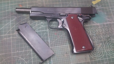 Hola a todos, vendo mi Star B 9mm parabellum y como se ve en las fotos el pavonado es excelente aunque 10