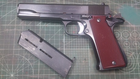 Hola a todos, vendo mi Star B 9mm parabellum y como se ve en las fotos el pavonado es excelente aunque 20