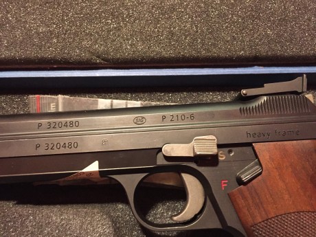 Vendo sig p210 de 5 pulgadas con 2 cañones de 5 y 6 pulgadas. 
En perfecto estado
Precio 1800€
Tel 659499432
José 01