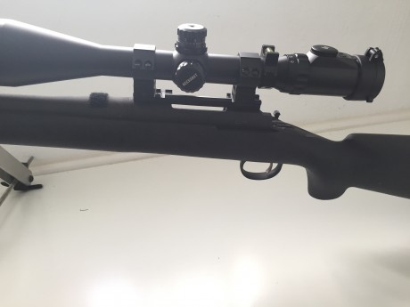 vendo remington 700 police con Visor Leapers 8-32x56 Swat Ret. Mil-dot Iluminadon y vipode fito, muy pocos 00