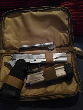 Por cese de la afición vendo o cambio mi SPS con cañones del 38 super auto y 9mm parabellum, por mi parte 12