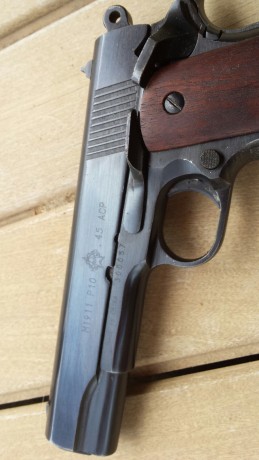 Hola. 
Vendo Norinco 1911 en 45 ACP. Buen estado general. Usada solo en precision. 10
