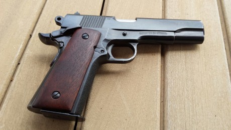 Hola. 
Vendo Norinco 1911 en 45 ACP. Buen estado general. Usada solo en precision. 21