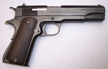 Pues eso que estoy interesado en comprar cañon de la Llama model VII Military and Police - 5 1/16" 01