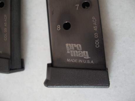   VENDO CARGADORES PROMAG MADE IN USA, PARA PISTOLA COLT 1911 Y ClONES, CALIBRE 45 ACP MONO-HILERA  

Vendo 02