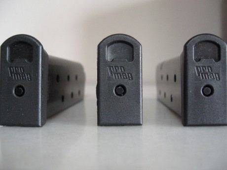   VENDO CARGADORES PROMAG MADE IN USA, PARA PISTOLA COLT 1911 Y ClONES, CALIBRE 45 ACP MONO-HILERA  

Vendo 10