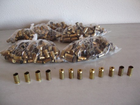   VENDO VAINAS, CALIBRE 45 ACP, MARCA FIOCHI (G.L.F), UN SOLO USO, DESEMPISTONADAS, RECALIBRADAAS Y LIMPIAS 00