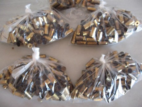   VENDO VAINAS, CALIBRE 45 ACP, MARCA FIOCHI (G.L.F), UN SOLO USO, DESEMPISTONADAS, RECALIBRADAAS Y LIMPIAS 11