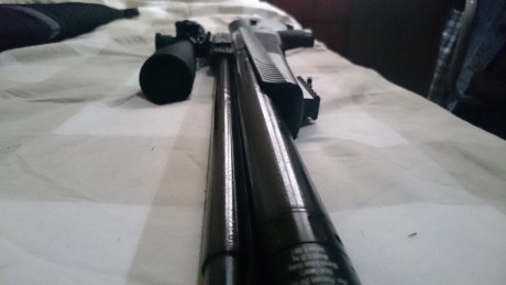 Buenas!

Por no darle uso vendo esta carabina Hatsan AT44-10 en 5.5 con cargador rotatorio de 10 balines.
Fue 42