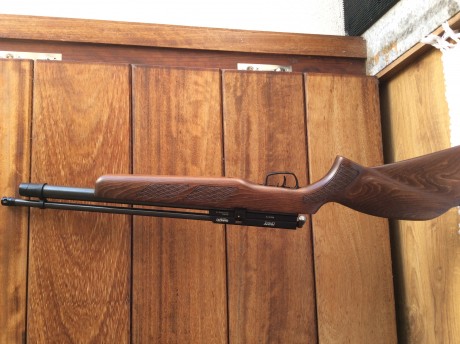 Vendo pcp Gamo Coyote calibre 5,5 versión culata de madera. Impecable. Comprada hace un par de meses. 01