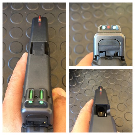 Hola pongo a la venta Glock 17 Gen 4, en perfecto estado, con pocos tiros pegados, Guiada en A, está en 00