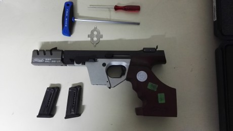Buenas, un compañero que se jubila del tiro, me ha pedido que le venda está fabulosa Walther GSP EXPERT 02