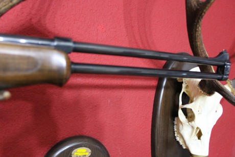 Vendo magnífico Rifle Express Laurona Superpuesto en estado impecable. El rifle está dotado de selector 01