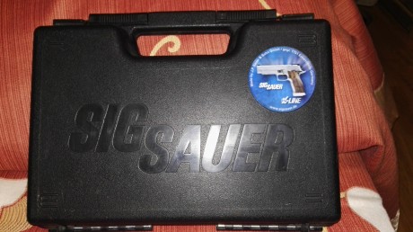 Buenas compañeros, pongo a la venta está Magnífica pistola de 9 mm y 6".

Se trata de una SIG SAUER 31