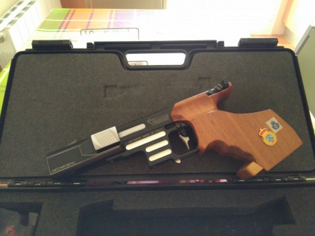 Buenas compañeros.
Me pide un amigo que le ponga a la venta su PARDINI del .32 ya que no la usa.
El arma 10