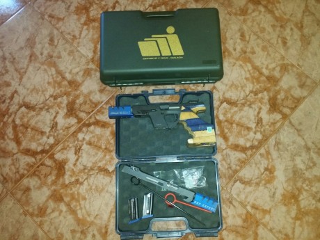 Vendo pistola Walther GSP Expert del 22 con carro del 32 S&W guiada en F. La  vendo como esta en las 00