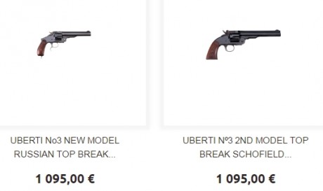 Hola, he visto por internet dos ¿nuevos? ubertis, russian y schofield, con la coletilla "top break", 00