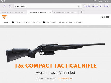 Hola compañeros, busco vuestro consejo/ opinión  para la adquisición de un mi primer rifle y como novato 00