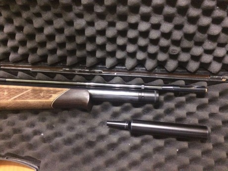 Se vende esta preciosa carabina del 4.5 air arms nogal
totalmente a estreno,moderador  y air striper
maleta 00