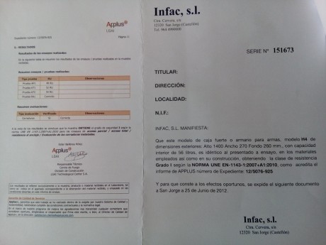 Vendo el armero por no necesitar ya, esta impecable. Modelo Classic con estante. Se encuentra en Logroño.
Construido 30