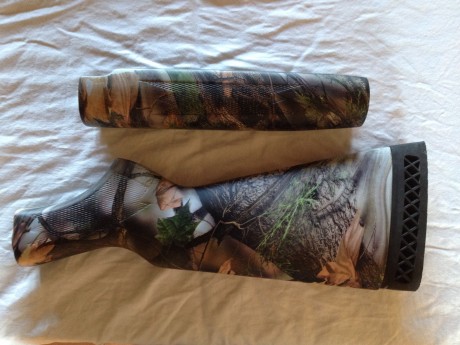 Vendo culata y guardamaños camuflaje para Mossberg 500A
Precio 80 euros con envío incluido 00