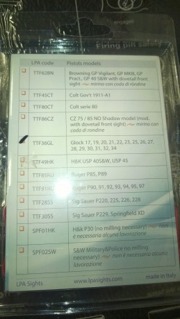 Buenas Tardes,
Vendo Conjunto de alzas regulables de fibra óptica TTF36GL (Alzas más Punto de Mira con 00