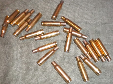 Buenas tardes:

Se venden vainas del 222 remington, marca RWS, Sako, PPU...un disparo, conservan el fulminante 00