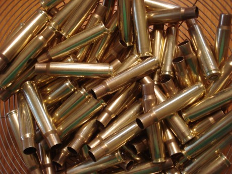 Vendo vainas marcadas Cineshot by RWS del calibre 8X57 JS con un solo tiro y pasadas por Tumbler a 30 00