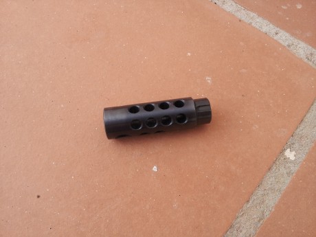 Compensador para rifle 7,62 tiene una rosca 14x1 RH (rosca a derecha) 55€ puesto en casa  :band: 02