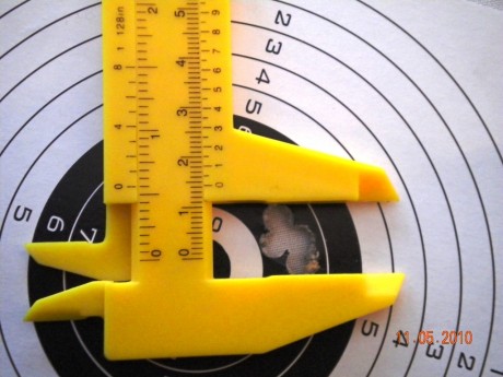 LA IDEA ES SUBIR FOTOS DE LOS MEJORES GRUPOS DE 5 DISPAROS LOGRADOS CON VUESTROS RIFLES.
Esto es a 150 110