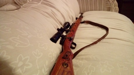 Hola buenas pongo mi mauser a la venta tira de fabula en un estado inmejorable. Las monturas son una imitacion 01