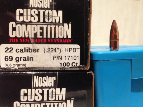 Vendo 200 puntas Nosler competition de 69 grains 55 euros puestas en destino (peninsula) 00
