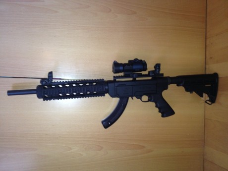 Hola, acabo de adquirir una Ruger 10/22 para disfrutar y me gustaría recibir consejo, ayuda, comentarios, 90