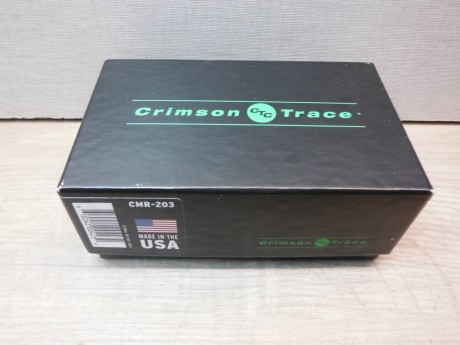  VENDIDO  láser verde para armas Crimson-Trace CMR-203. apto para armas cortas y largas. 
solo probado 02