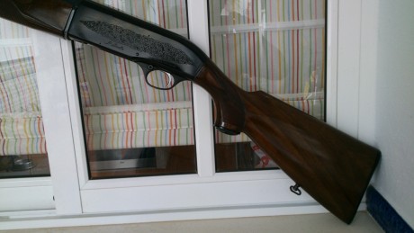 Hola a todos: pues eso, que vendo una estupenda escopeta semiatomatica Beretta A 301, una de los mejores 11