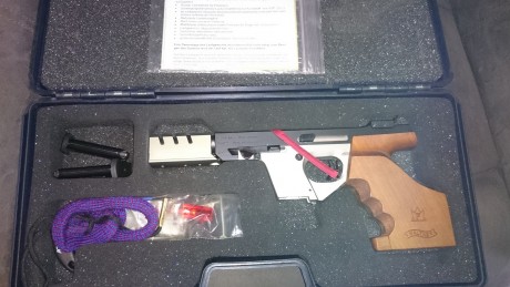 vendo gsp expert casi nueva ni un rasguño, tal y como viene en su caja con las miras, herramientas, libro 00