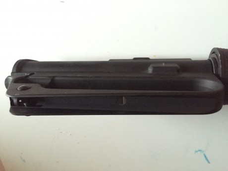 Por cambiar de modelo, ya no voy a necesitar este.
Es un upper modelo A1 con asa y alza regulable.
En 02