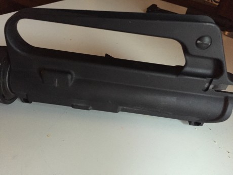 Por cambiar de modelo, ya no voy a necesitar este.
Es un upper modelo A1 con asa y alza regulable.
En 01