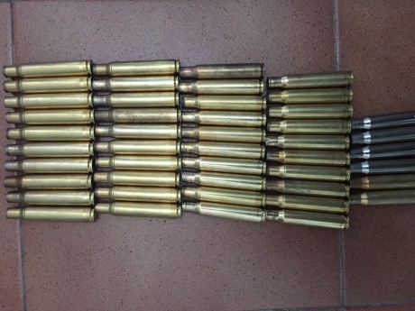 Vendo vainas de diferentes calibres.
54 vainas 300 Winchester Magnum (varias marcas,Winchester-norma)30€ 11