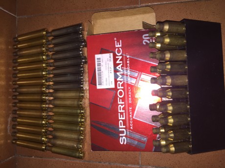 Vendo vainas de diferentes calibres.
54 vainas 300 Winchester Magnum (varias marcas,Winchester-norma)30€ 20