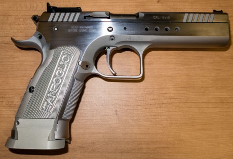 Vendo Tanfoglio Limited Custom HC, calibre 9 Pb, preparada con todo el catálogo de piezas Xtrem de Tanfoglio 01