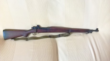 Vendo o cambio  Springfield 1903 a3,  tiene una pequeña fisura en la madera con una varilla de latón puesta 02