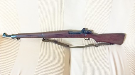 Vendo o cambio  Springfield 1903 a3,  tiene una pequeña fisura en la madera con una varilla de latón puesta 01