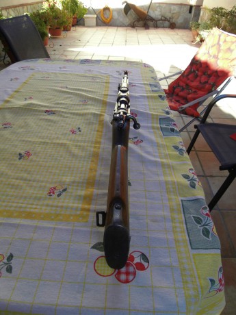 Hola a todos. 

Nuevo precio 400€.
Regalo dies de recarga.

Vendo Máuser Oviedo 1916 cal. 7X57, año de 62