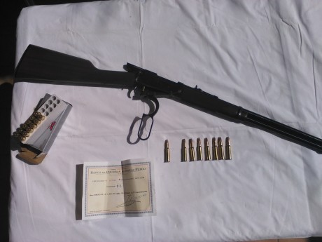 ---Vendido---  Gracias ....

Rifle de palanca , Winchester 94 AE,Calibre 30/30,-- "Nuevo Sin Estrenar"-- 01