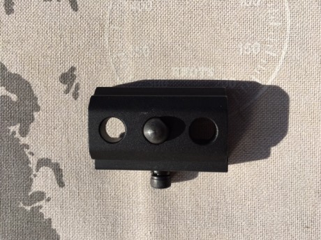 Me sobran estas piezas:
2 carriles picatinny con sus tornillos a 10eur, a estrenar.
2 piezas adaptador 01