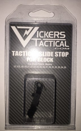Se vende esta magnifica retenida de la corredera sobredimensionada fabricada por VICKERS TACTICAL en USA.
Esta 00