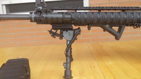 Vendo AR15 en calibre 222rem, cañón bull barrel de 20,5". 
No se ha usado nunca, está nuevo, ni un 32